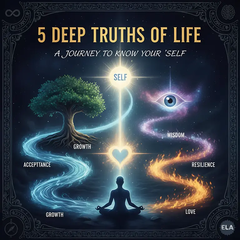 5 Deep Truths of Life: A Journey to Know Your 'Self' 1 5 Deep Truths of Life A Journey to Know Your 'Self'
