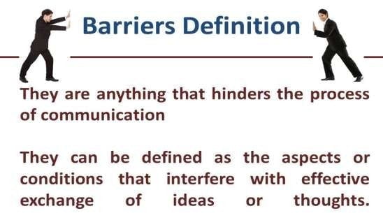 Barriers Of Communication