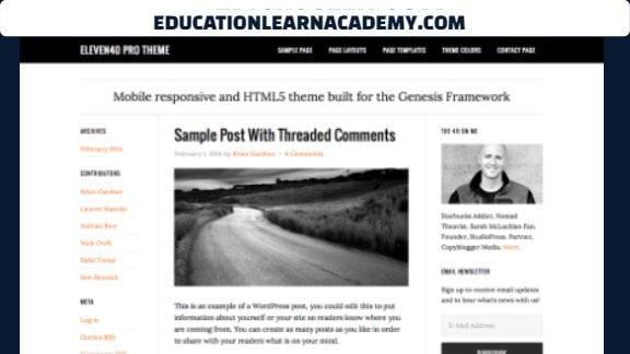 Free Download Eleven40 Pro Genesis Child Theme