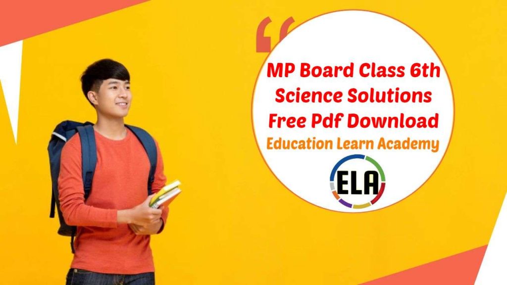 MP Board Class 6th Science Solutions Free Pdf Download