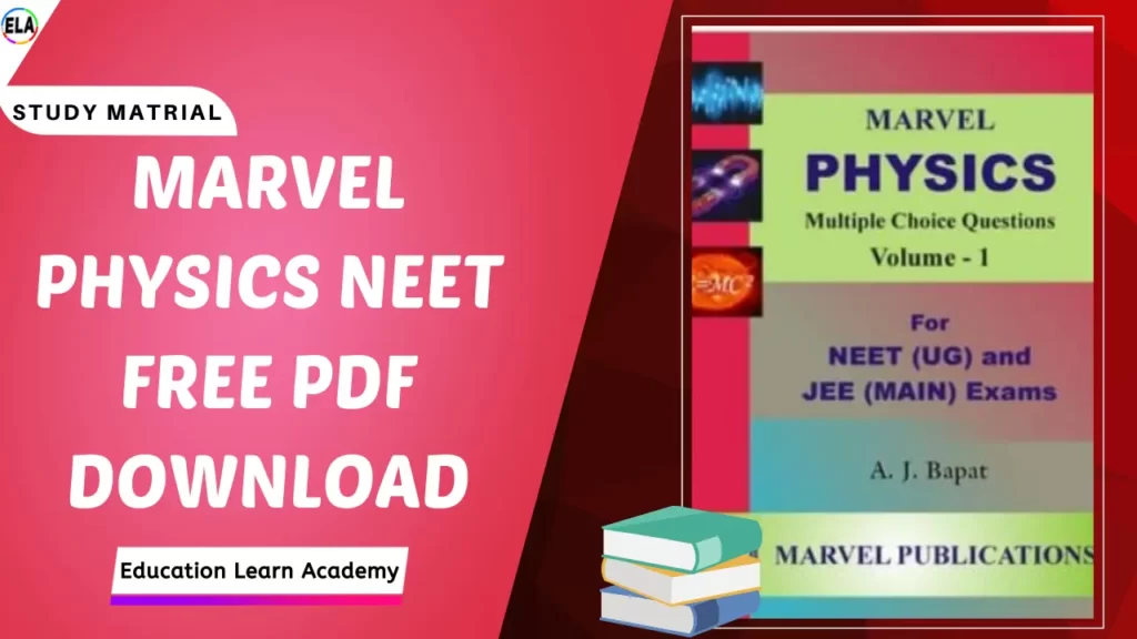 Marvel Physics NEET Free Pdf download