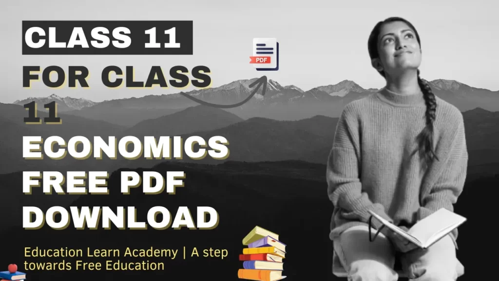 NCERT Solutions for Class 11 Economics Free PDF Download