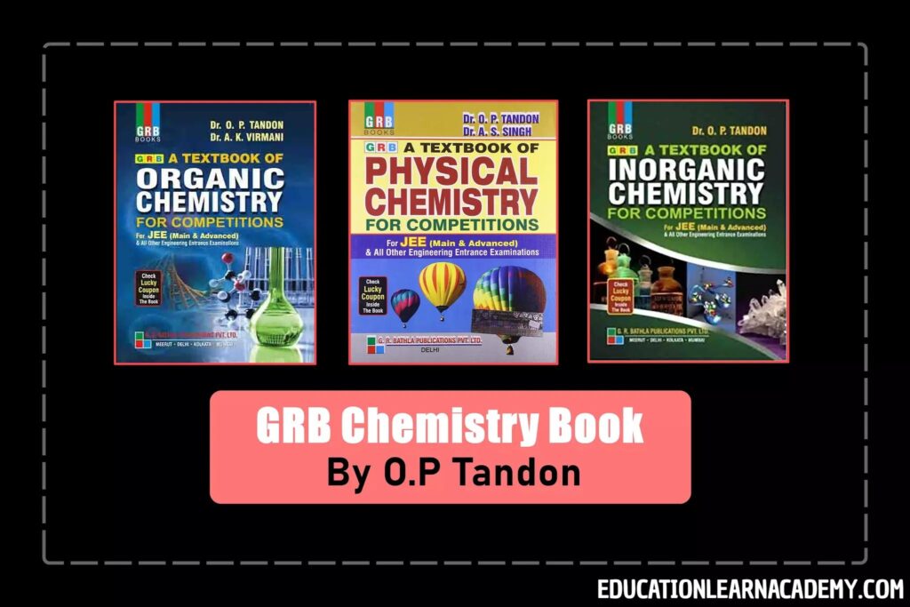 OP Tandon Solutions For Physical Chemistry IIT JEE PDF