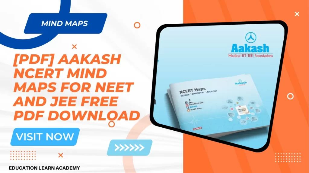 [PDF] Aakash NCERT Mind Maps for NEET and JEE Free Pdf Download