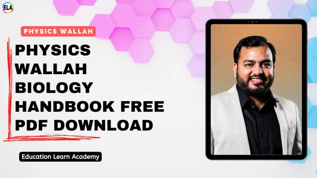 Physics Wallah Biology Handbook Free PDF Download pdf