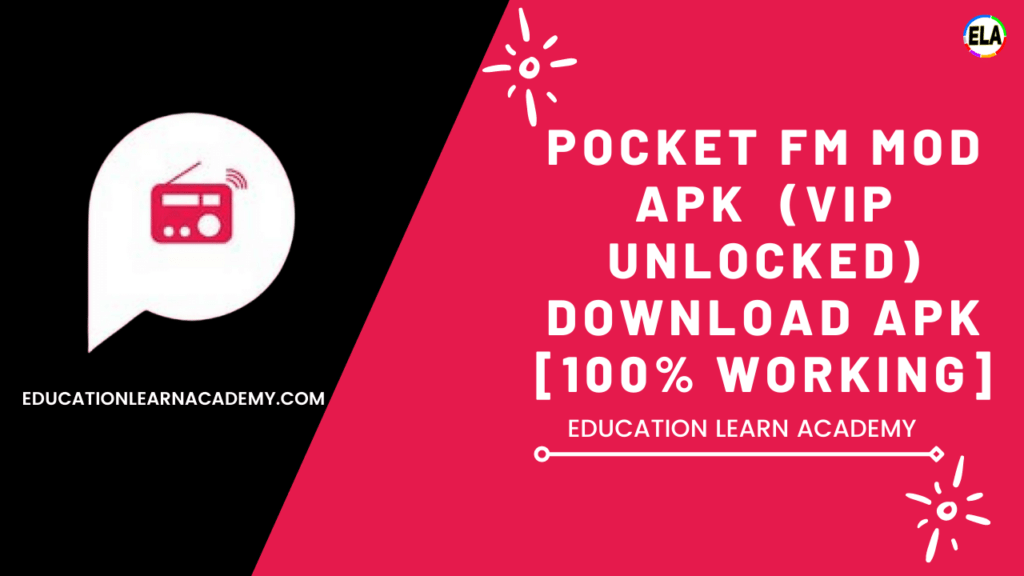 Pocket FM MOD Apk (VIP Unlocked) Download Apk [100% Working]
