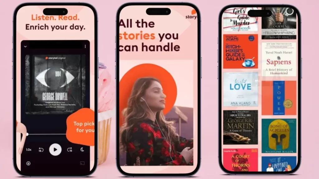 Storytel MOD APK ss Free Apk Download