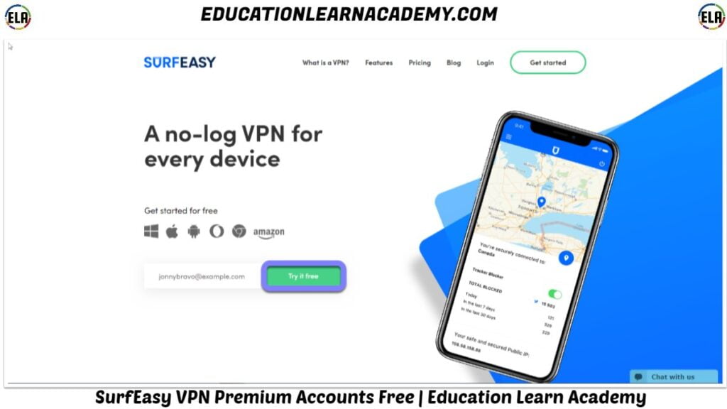 SurfEasy VPN Premium Accounts Free