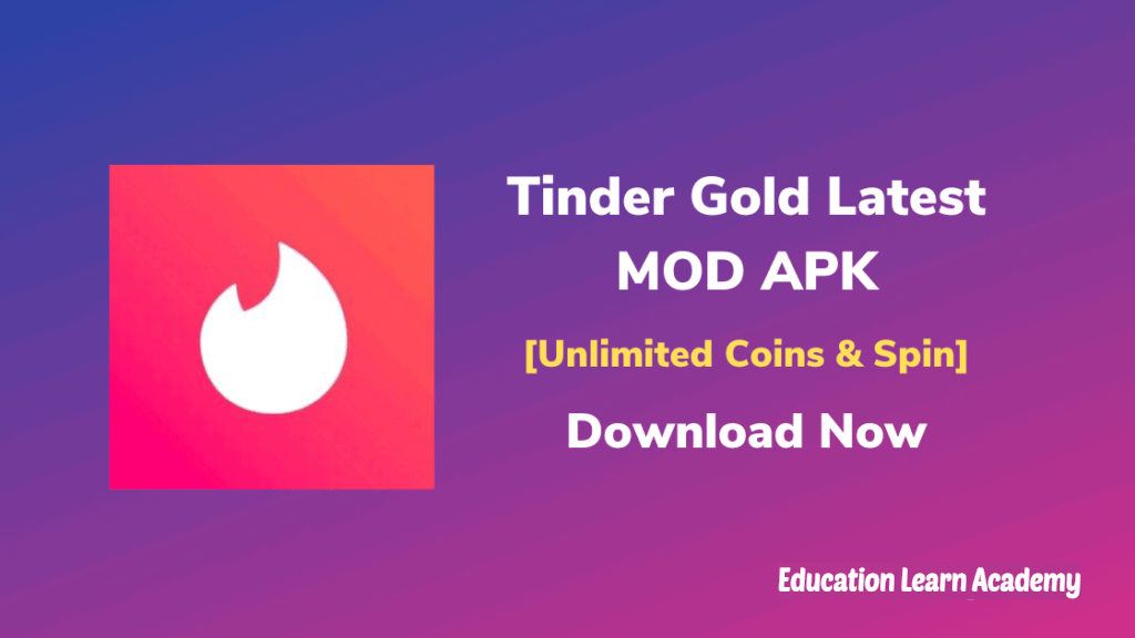 Tinder Gold Premium Apk MOD APK Download (Gold & Plus Unlocked)