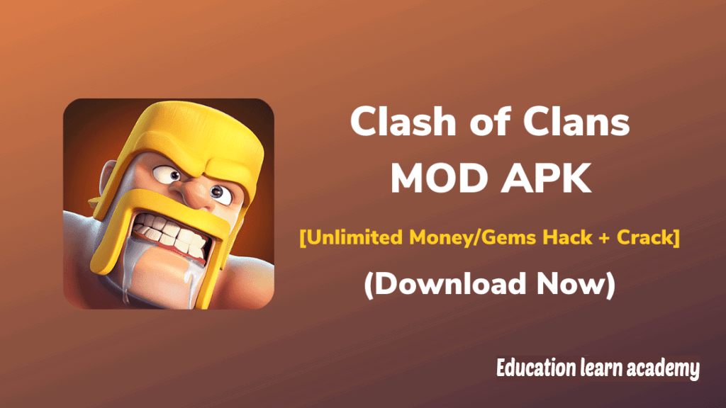 Clash Of Clans MOD APK v15.83.24 (Unlimited Troops) For Android